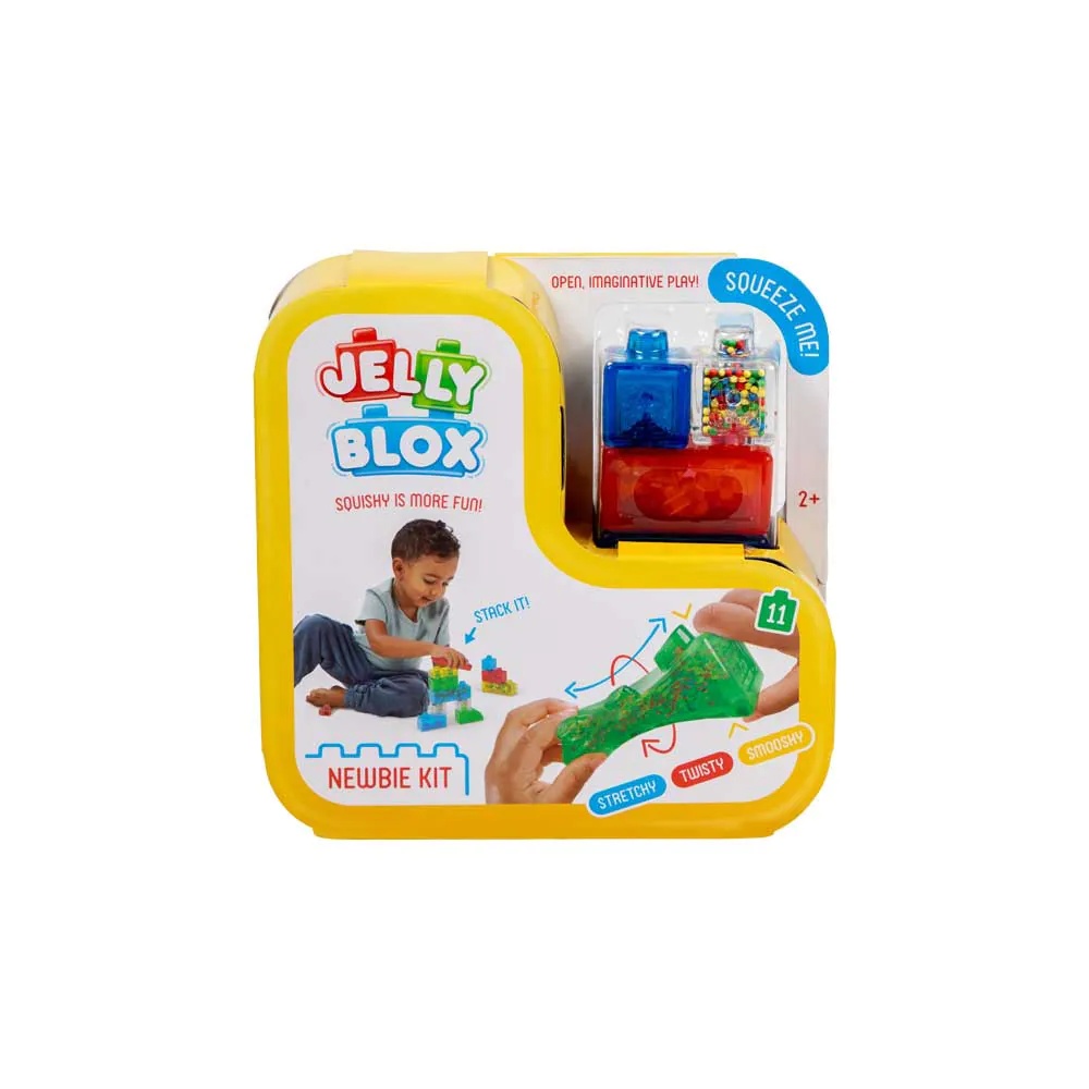 Set cuburi elastice de constructie Jelly Box 11 piese - poza 4