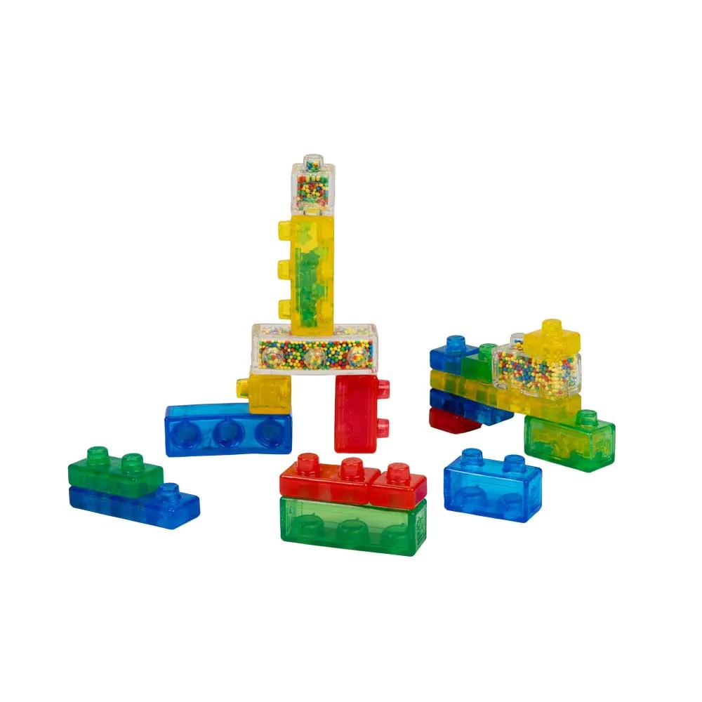 Set cuburi elastice de constructie Jelly Box 20 piese - poza 3