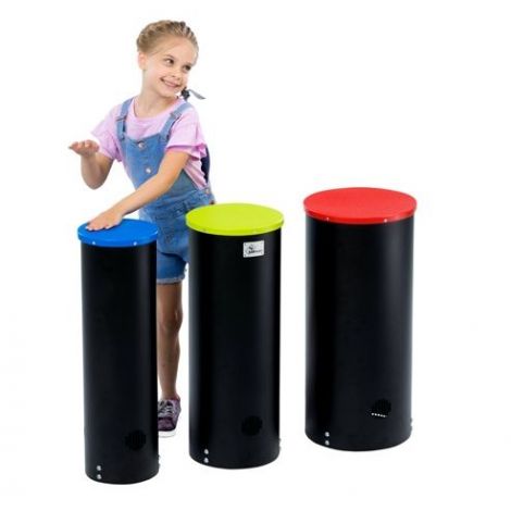 Set de 3 instrumente muzicale de exterior Tobe Thunder cu prindere pe beton - poza 2