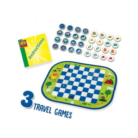 Set de 3 jocuri copii - Dame, Memorie si Vacanta - poza 2
