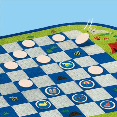 Set de 3 jocuri copii - Dame, Memorie si Vacanta - poza 4