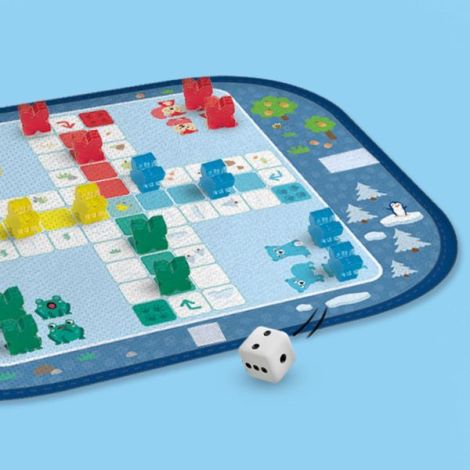 Set de 3 jocuri copii - Ludo, Quartet si Blocuri de viteza - poza 4