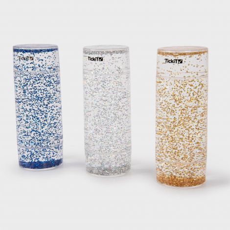 Set de 3 tuburi senzoriale cu sclipici - poza 3