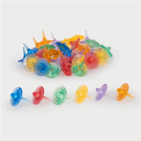 Set de 36 titirezi translucizi pentru activitati senzoriale - poza 1