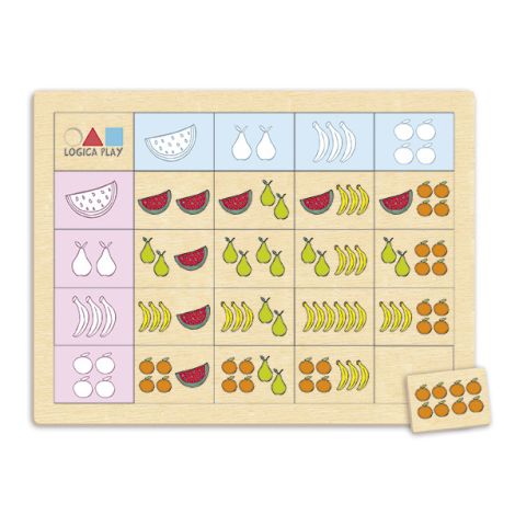 Set de 4 jocuri educative Montessori Logic1 - poza 3