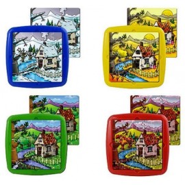 Set de 4 puzzle Anotimpurile anului - Miniland - poza 1