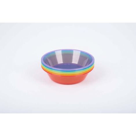 Set de 6 boluri translucide colorate pentru activitati senzoriale - poza 2
