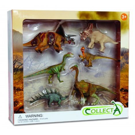 Set de 6 figurine pictate manual Dinozauri 1 89574 - poza 1