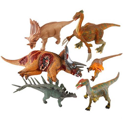 Set de 6 figurine pictate manual Dinozauri 1 89574 - poza 2