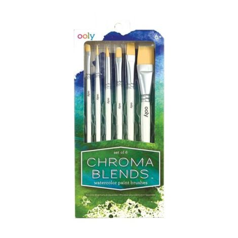 Set de 6 pensule universale, Chroma Blends - poza 1