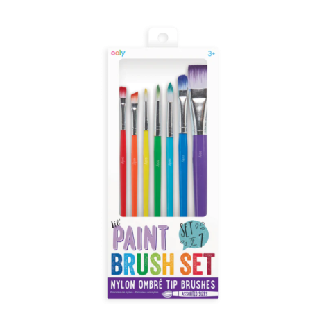 Set de 7 pensule universale, colorate - poza 1