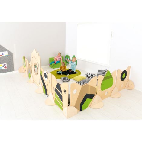 Set de 8 panouri separare spatiu Flora - poza 2