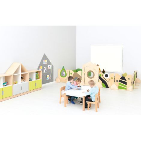 Set de 8 panouri separare spatiu Flora - poza 3