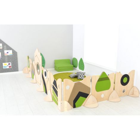 Set de 8 panouri separare spatiu Flora - poza 4