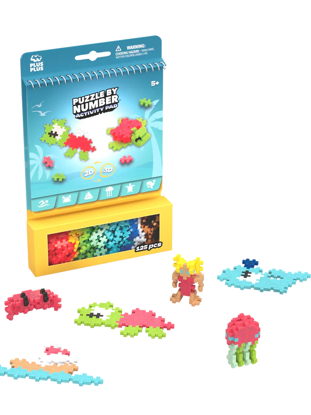 Set de Activitati Plus-Plus, 125 piese, Ocean