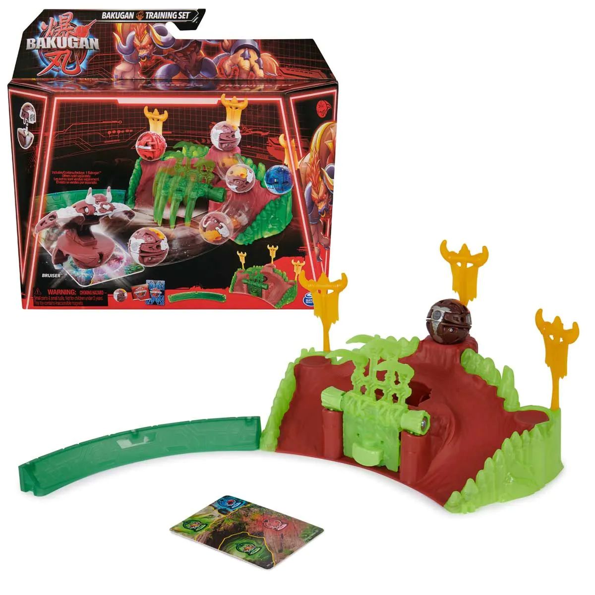 Set de antrenament cu 1 figurina Bakugan Bruiser - poza 2