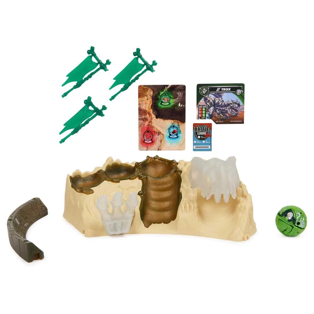 Set de antrenament cu 1 figurina Bakugan Titanium Trox - poza 1