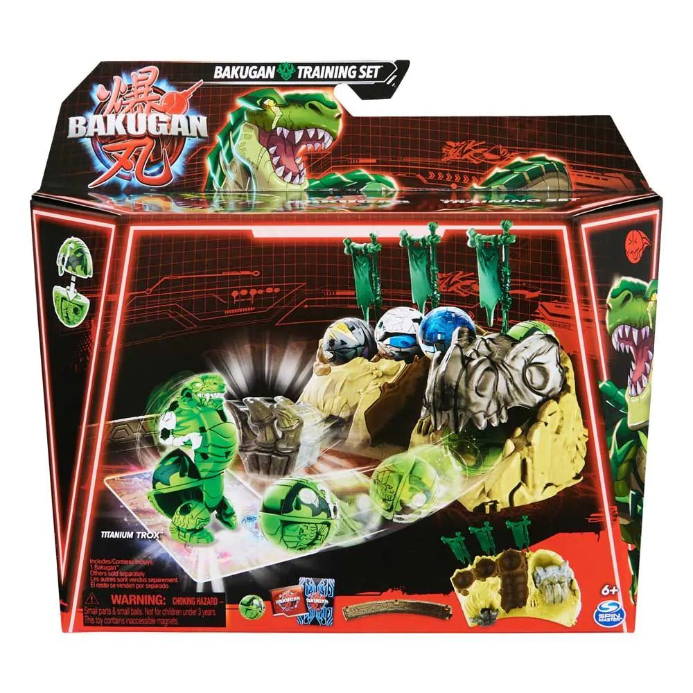 Set de antrenament cu 1 figurina Bakugan Titanium Trox - poza 3