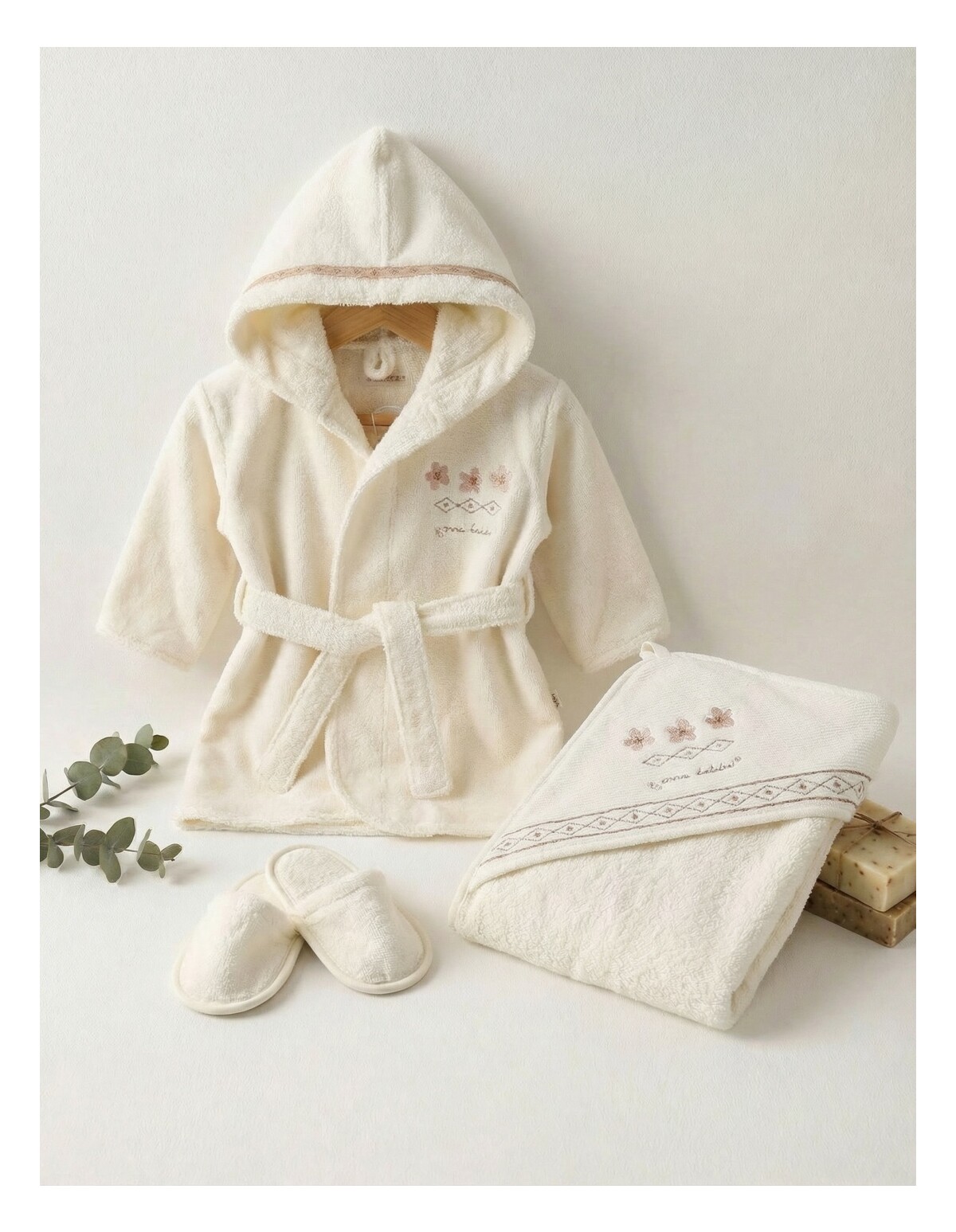 Set de baie, Little Princess, alb