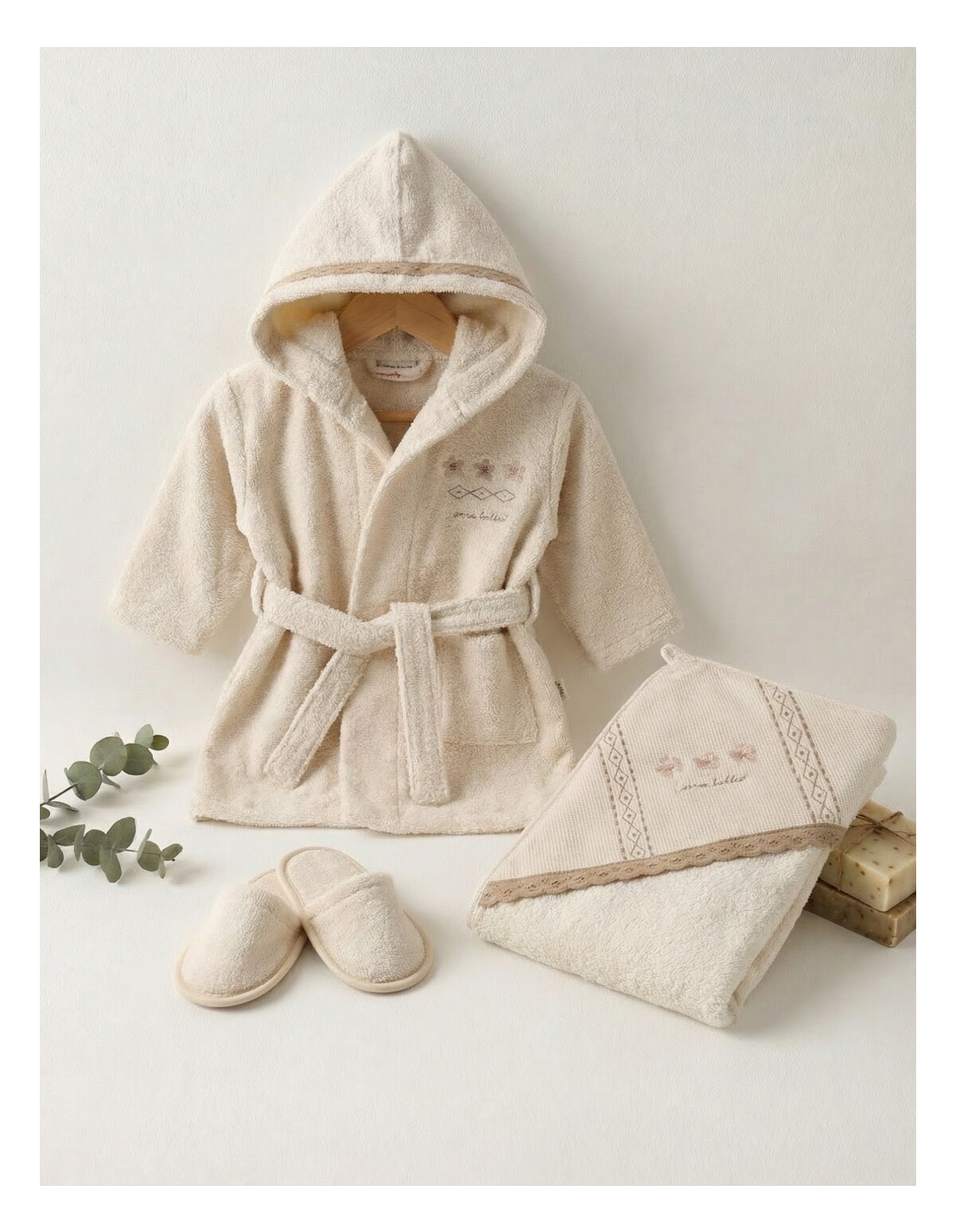 Set de baie, Little Princess, bej