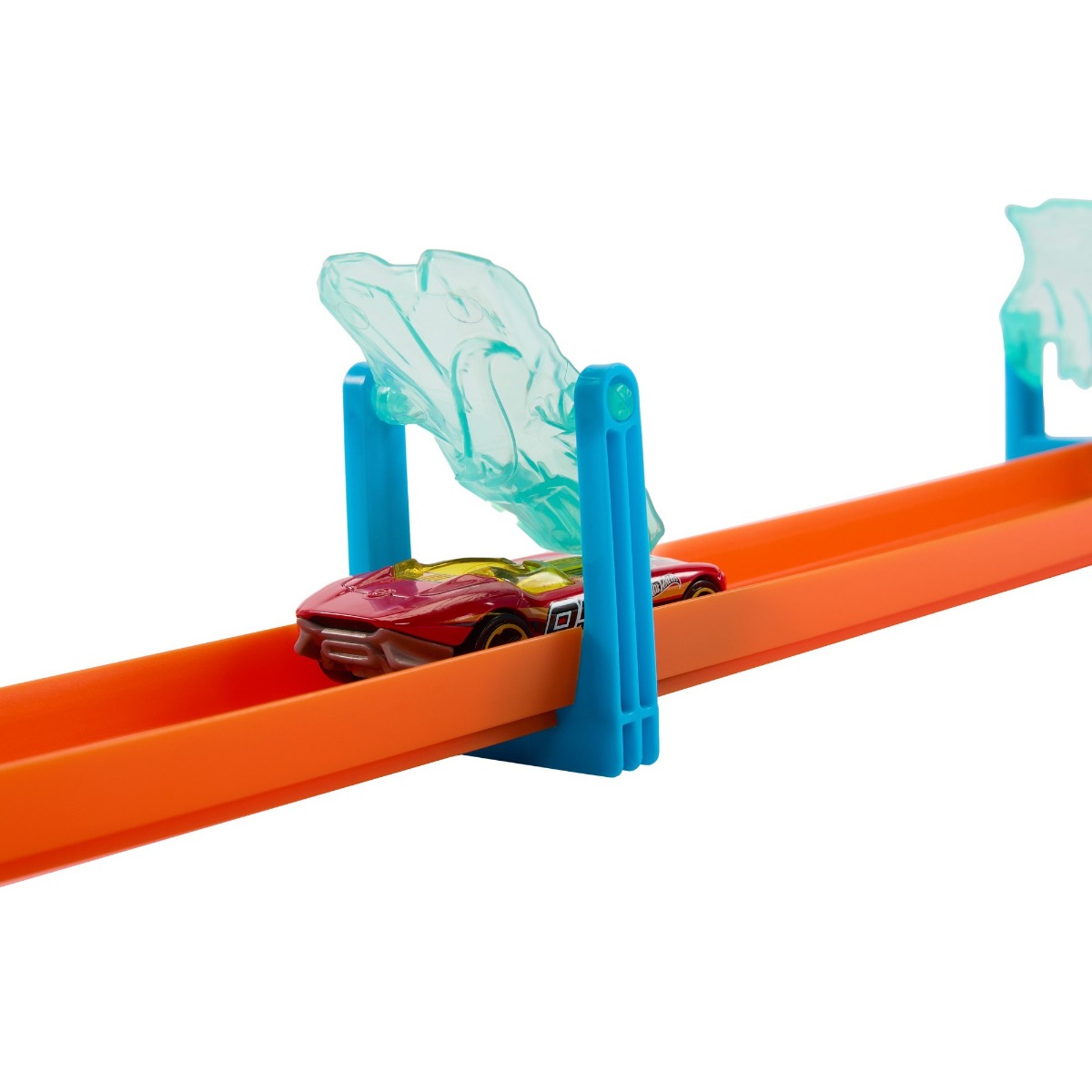 Set de baza Hot Wheels Track Builder 2 in 1 Ice Crash - poza 4