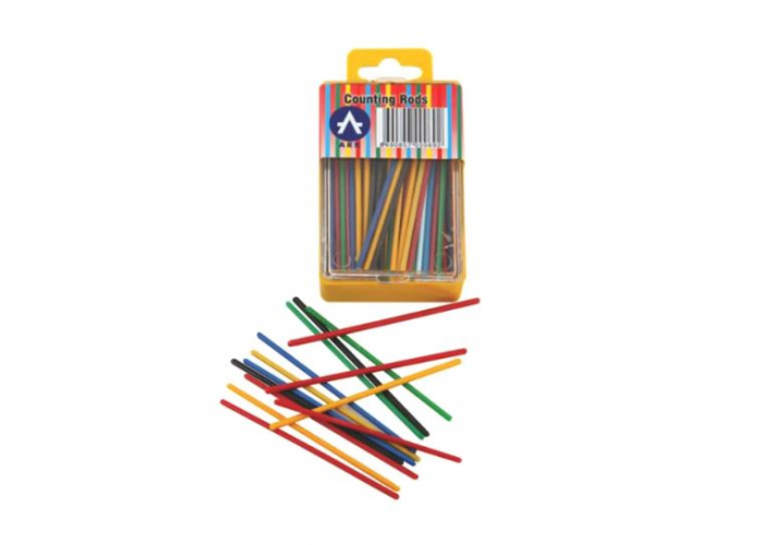 Set de betisoare educationale pentru numarat,plastic,multicolor