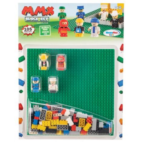 Set de blocuri de constructie Micromax MMX BLOCK SET 105 buc. - poza 1