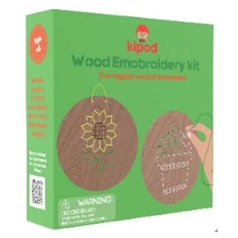 Set de broderie din lemn - Plante Kipod - poza 1