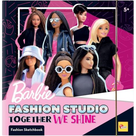 Set de colorat cu activitati barbie - fashion studio - poza 1