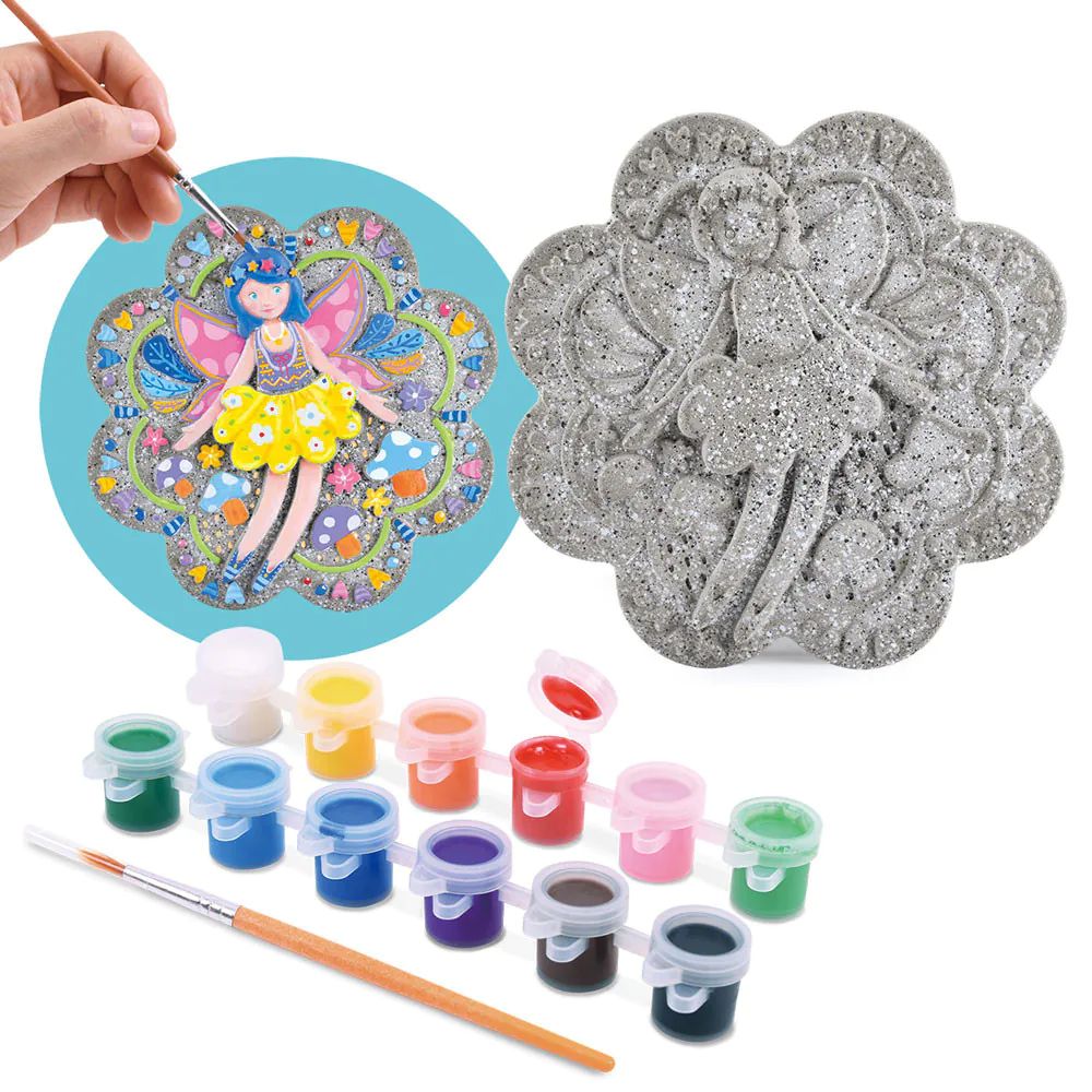 Set de Colorat dala de piatra cu Zana PlayGo - poza 1