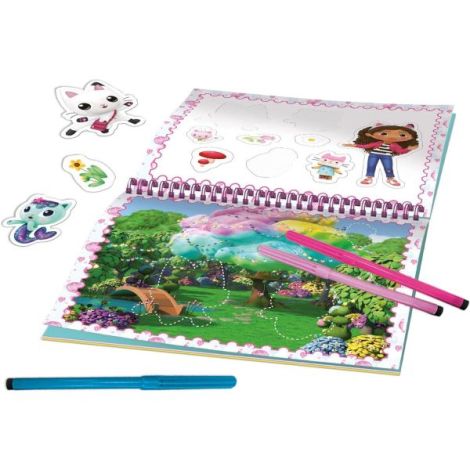 Set de colorat & desenat - gabbys dollhouse - poza 2