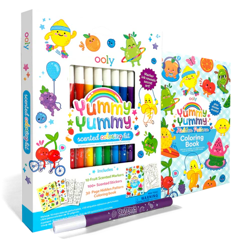 Set de Colorat Parfumat Yummy Yummy - 3 in 1