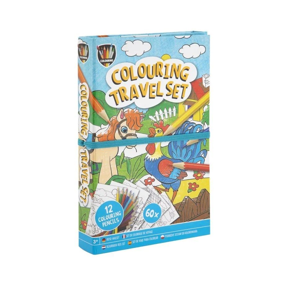 Set de colorat pentru calatorii Grafix - poza 2