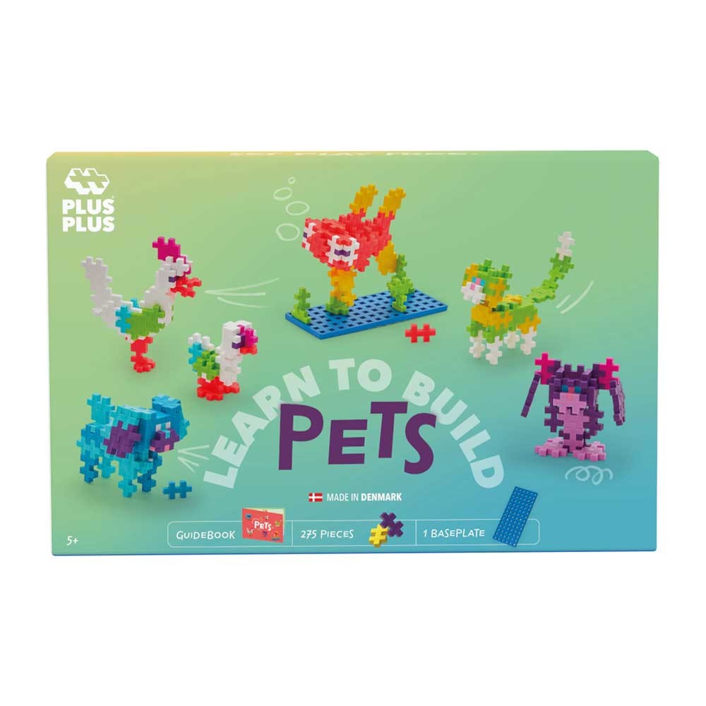 Set de constructie Animale de Companie Plus Plus Constructor 275 piese - poza 5