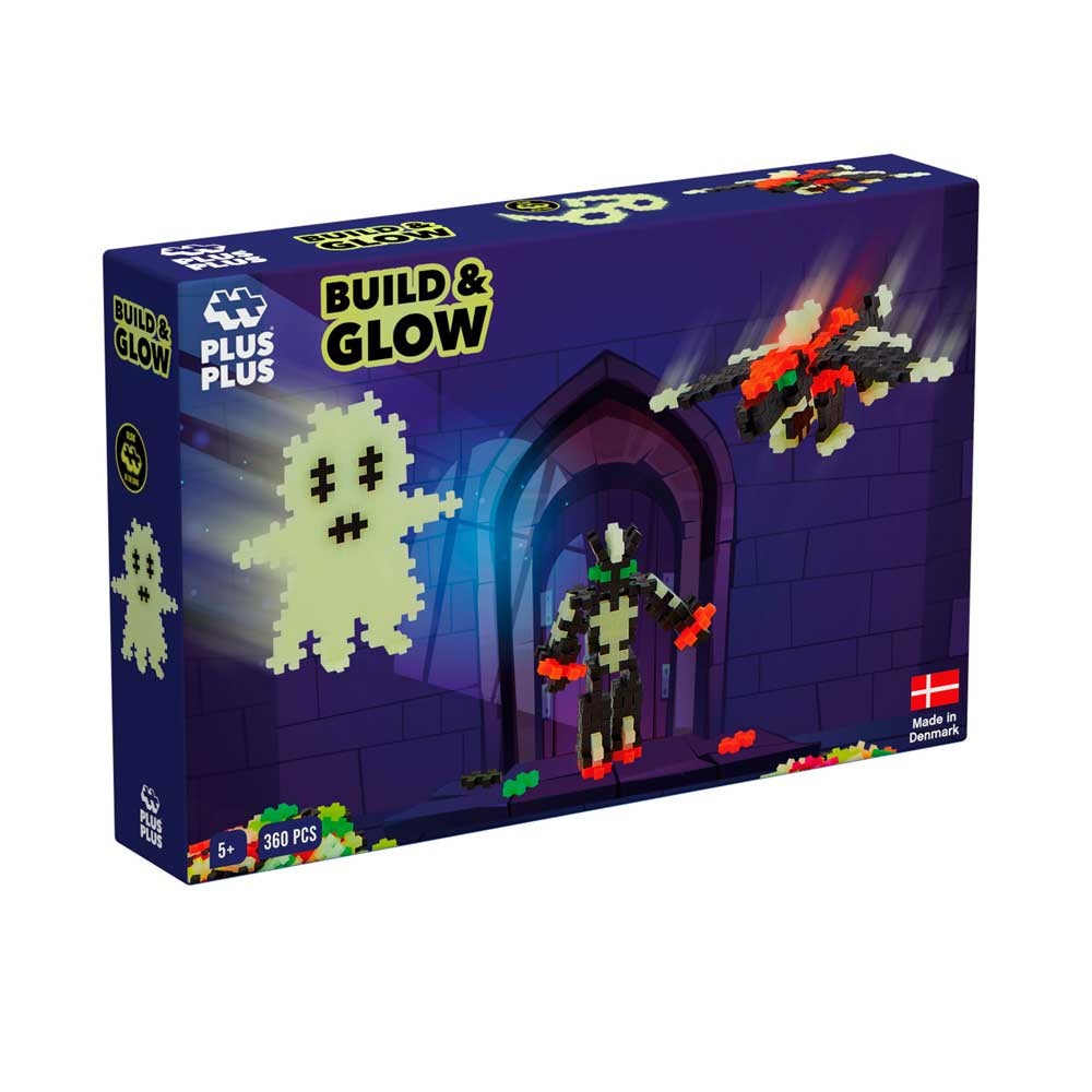 Set de constructie Build and Glow Plus Plus Constructor 360 piese - poza 4