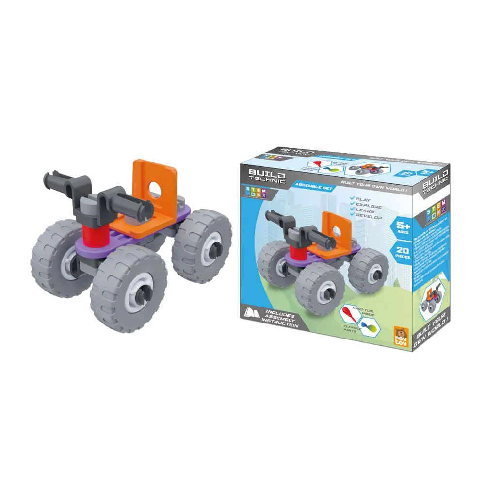 Set de constructie Build Technic Constructor ATV 20 piese - poza 1