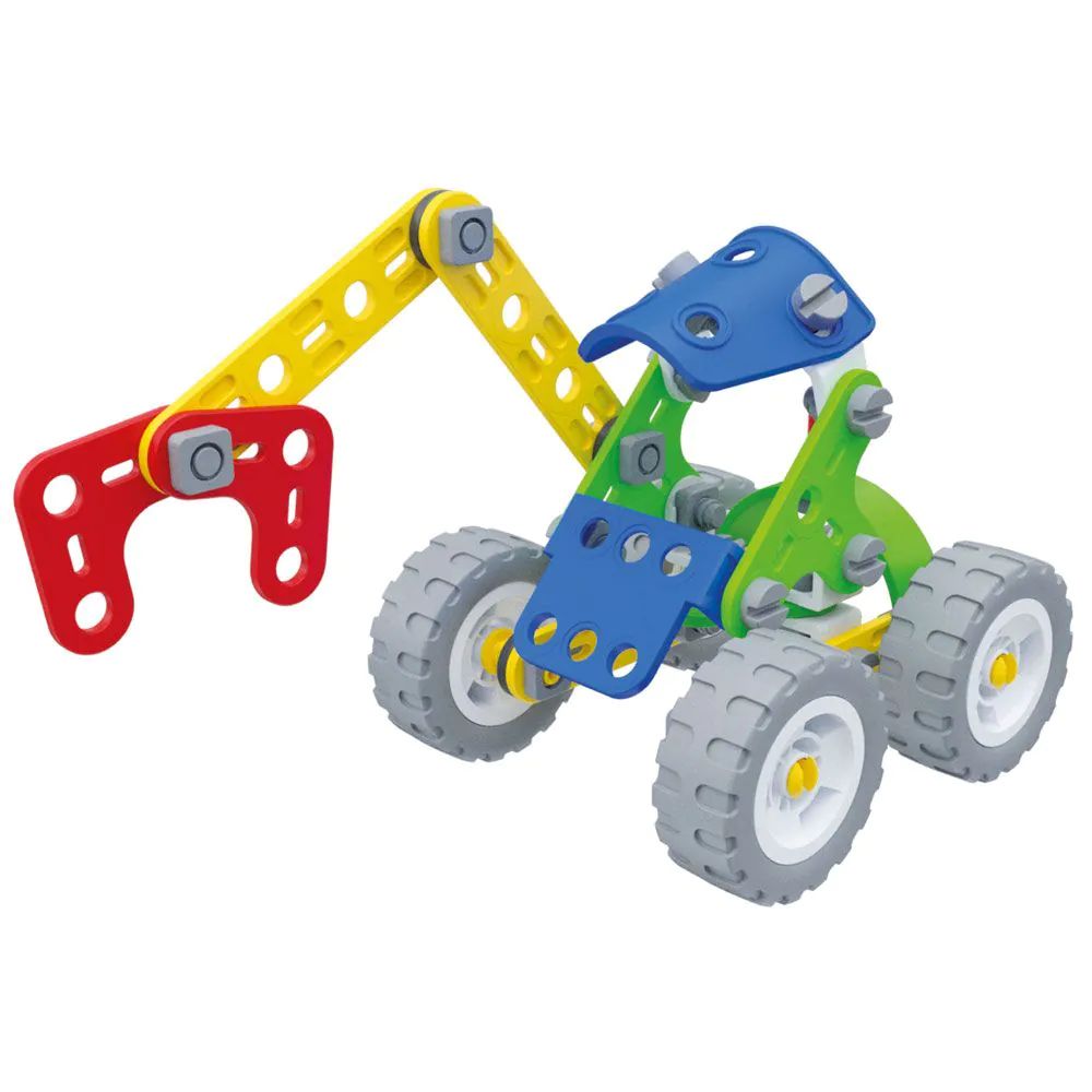 Set de constructie Build Technic Constructor Buldozer 72 piese - poza 2