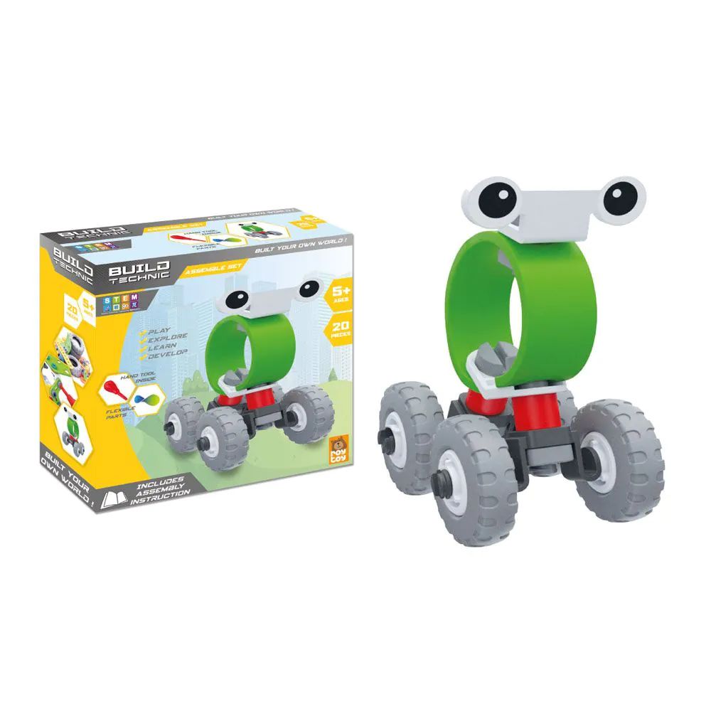 Set de constructie Build Technic Constructor Robot 20 piese - poza 2