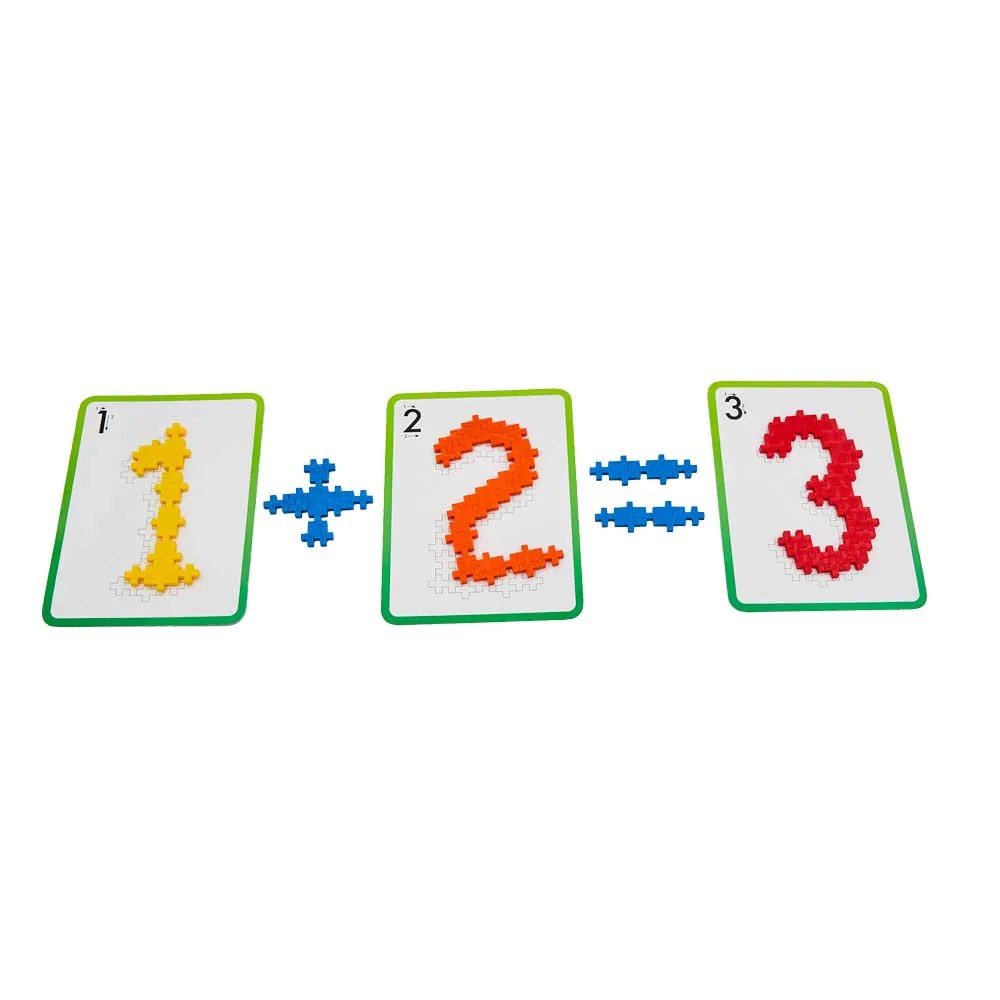 Set de constructie Cifre si Litere Plus Plus Constructor 600 piese - poza 4