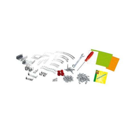Set de constructie copii - Dinozauri din metal T-rex si Stegosaurus - poza 4