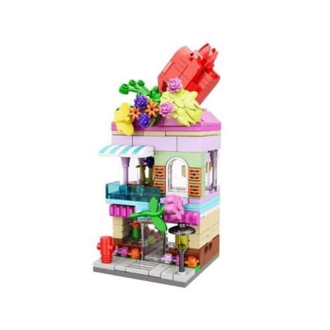 Set de constructie de jucarie - Florarie (232 piese) - poza 2