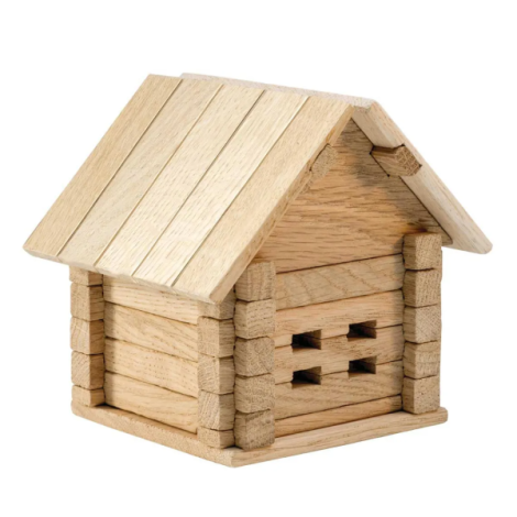 Set de constructie din lemn , zPusculita, 37 piese - poza 3