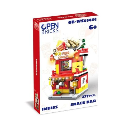 Set de constructie - Fast-food de jucarie (227 piese) - poza 1