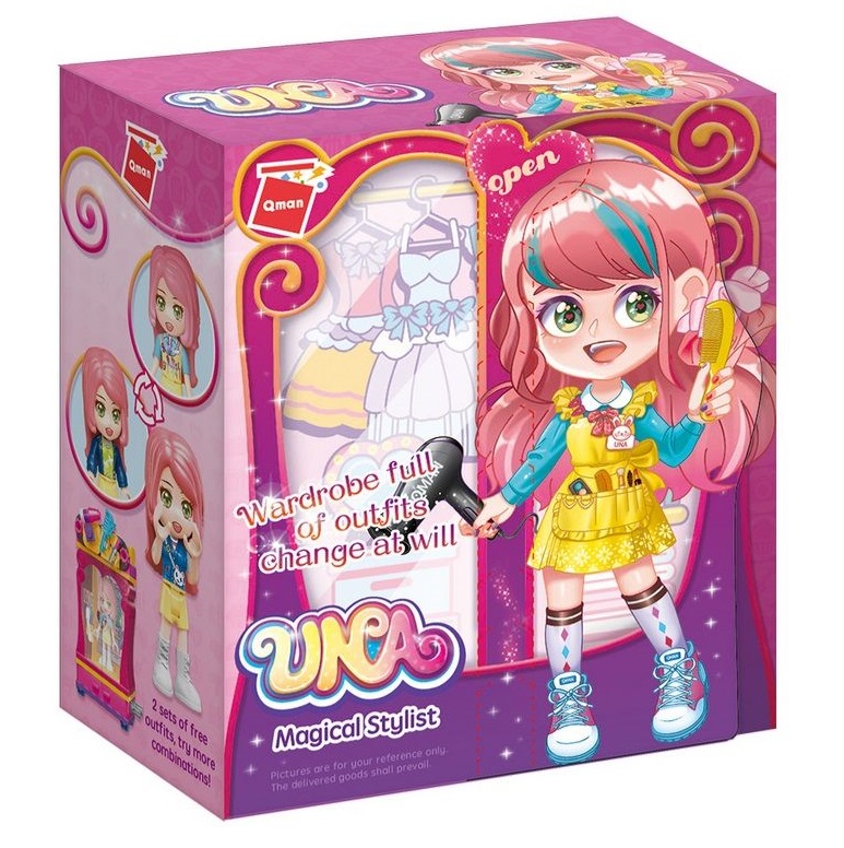 Set de constructie Garderoba cu figurina Qman Magical Stylist - poza 2