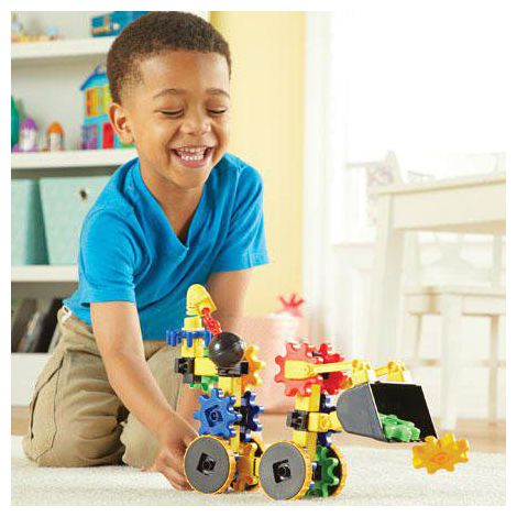 Set de constructie - gears! primul meu buldozer - poza 4