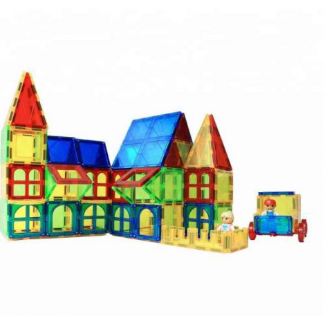 Set de constructie magnetic - 112 piese - poza 3