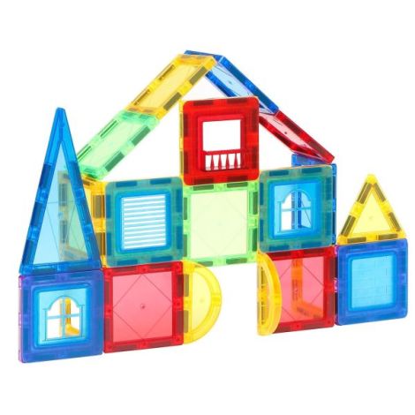 Set de constructie magnetic 3d - 60 piese - poza 2