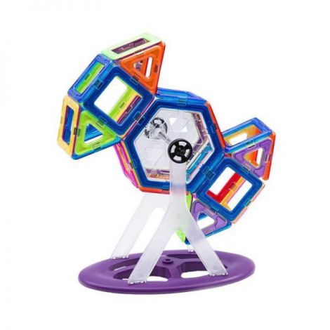 Set de constructie magnetic - 72 piese - poza 2