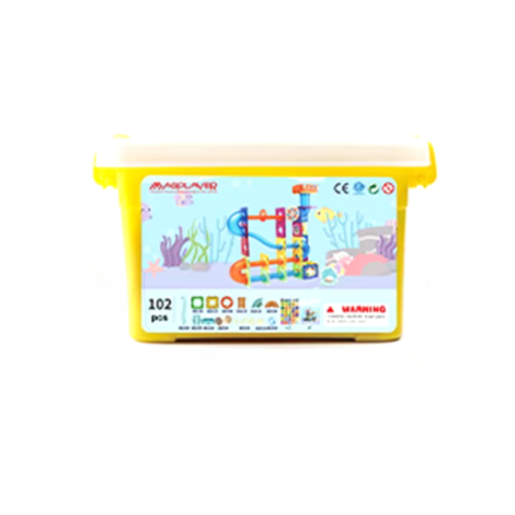 Set de constructie magnetic - marble run (102 piese) - poza 2