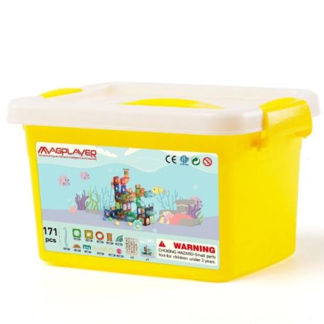 Set de constructie magnetic - marble run (171 piese) - poza 2